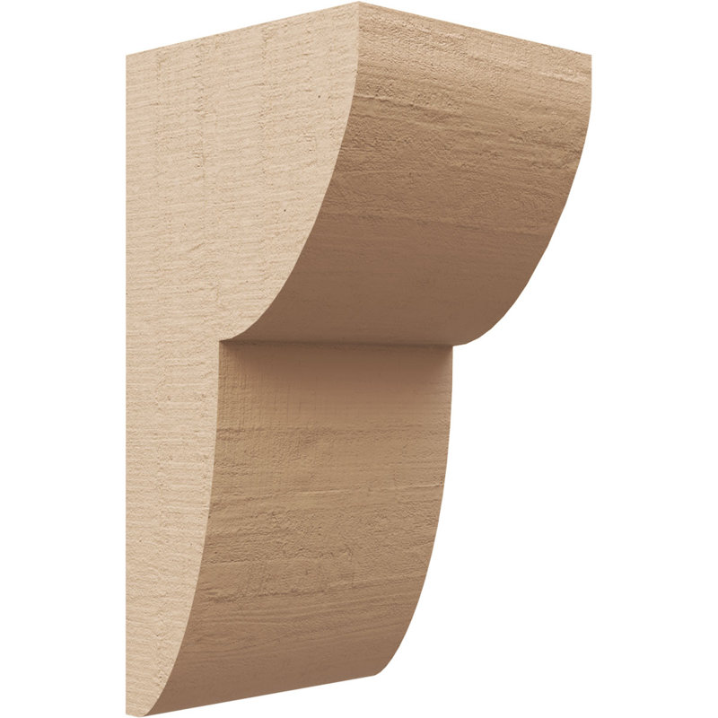 Corbeau TimberThane en bois de cèdre brut l 7 po x P 7 po x H 14 po Crestline, H 14 po x l 7 po x P 7 po