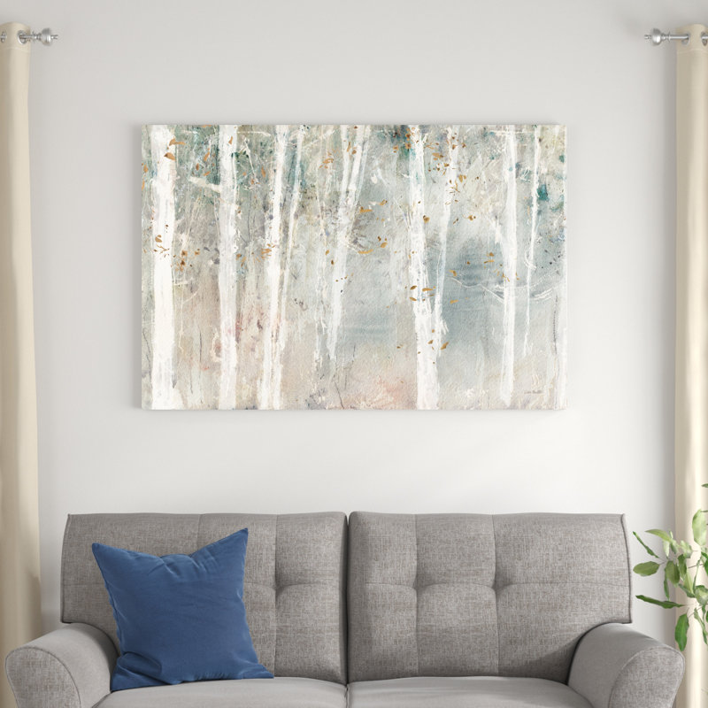A Woodland Walk I, H 32 po x l 48 po x P 1,25 po