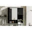 Armoire de salle de bain murale moderne grise "x 28", rangement pour médicaments avec miroir et porte-serviettes, conception peu encombrante