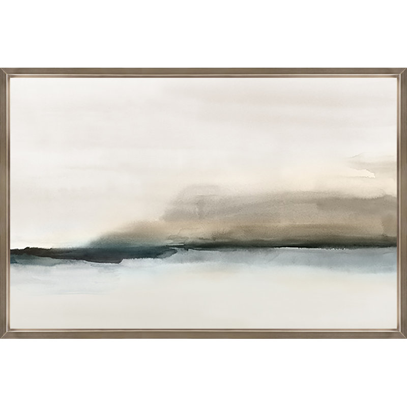 «Rise and Fall VII» par Guseul Park - peinture sur toile à cadre flottant