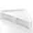Corner Makeup Vanity Desk With Adjustable Folding Mirror, 3-color Led Lighting, Adequate Storage And Stool