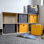 Birch Furniture 6-Compartment Shelving Unit