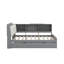 Lit plateforme double avec tablettes, lit gigogne et tête de lit-1182322496