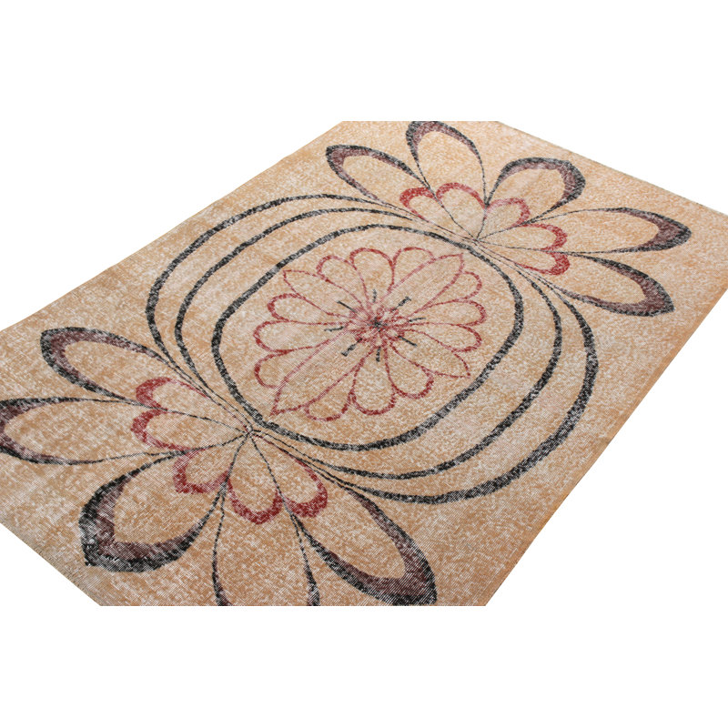 Hand Knotted Wool Area Rug