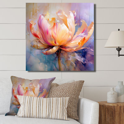 " Purple Tulip Liquid Drip Dream I "