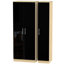 Yvette 3 Door Manufactured Wood Wardrobe-18860315-23704042