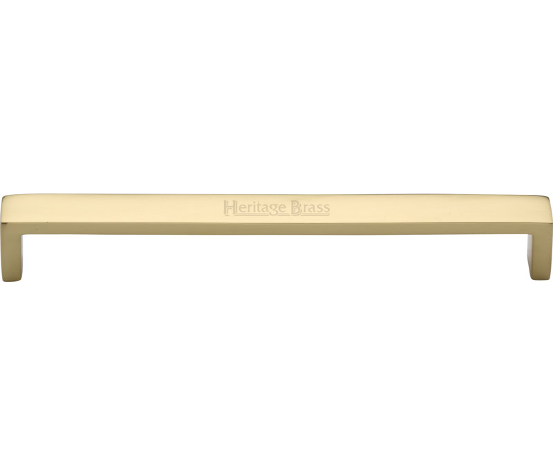 Heritage Brass Heritage Cabinet Pull Wide Metro Design, Satin Nickel, 12.8cm H x 2cm W x 13.6cm D