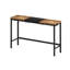 Table de salle à manger de cuisine moderne, table de pub, ensemble de table de salle à manger longue avec 3 tabourets, conception de tabouret suspendu pratique-1351852838-1351852833