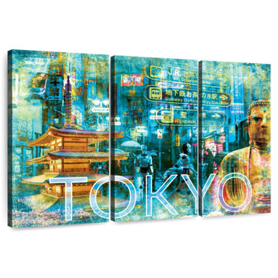 Rorry Tokyo City Tourism Grunge