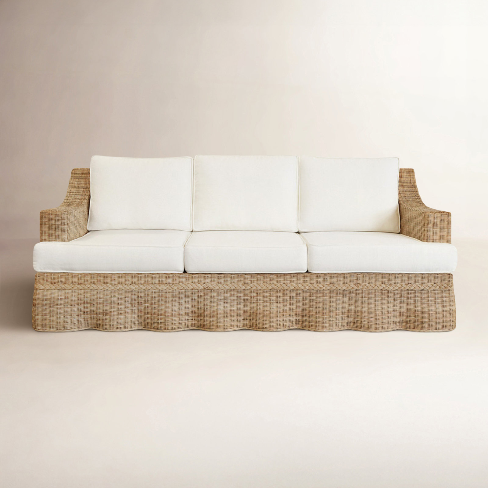 Daphne 86" Linen Sofa