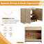 Base de meuble-lavabo simple autoportant de 36 po Yarnor seulement