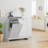 Tilted Laundry Hamper With Removable Baskets For Efficient Sorting And Space-Saving Storage.