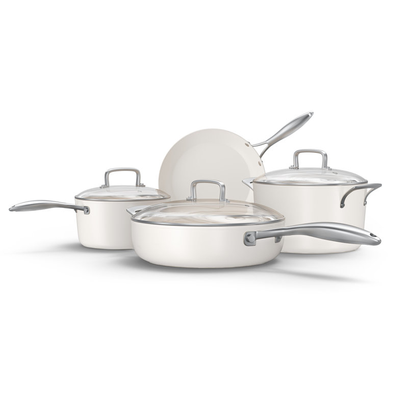 7 - Piece Non-Stick Ceramic Cookware Set