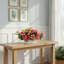 Arrangement de pivoines en pot Polysilk