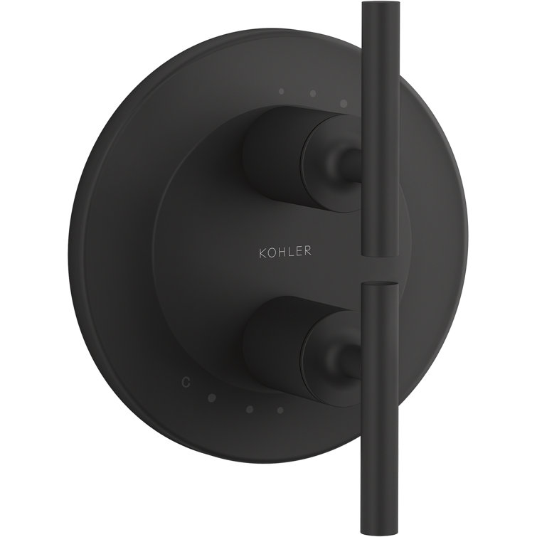 Purist® Valve Trim with Lever Handles for Stacked Valve