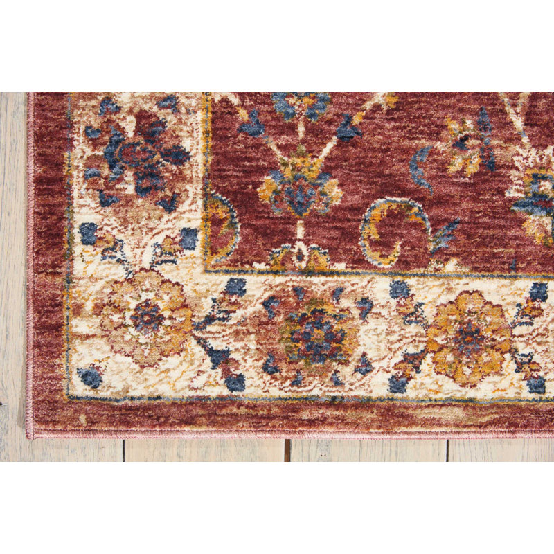 Oriental Indoor Rug, Rectangle 5'3" x 7'6"