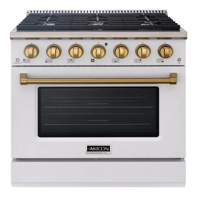 Akicon 36" 5.2 Cubic Feet Range