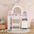 2 in 1 Kids Vanity Set With Mirror And Led Lights-1874142811