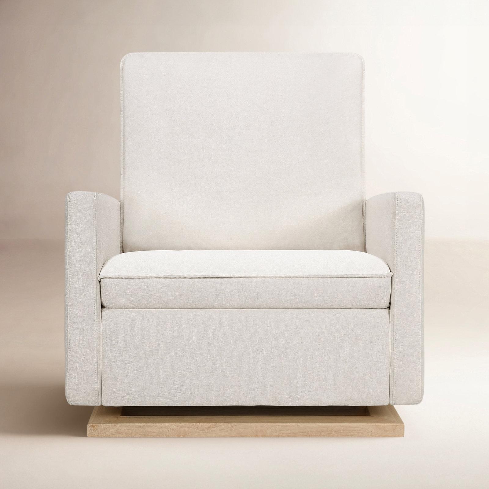 Cali Pillowback Chair and a Half Glider, Performance Cream