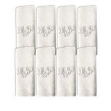 1920s French linen MB Monogram Dinner Napkins