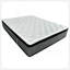 Matelas hybride à ressorts ensachés de qualité supérieure, grand matelas en mousse viscoélastique imprégnée de gel-114706602