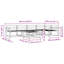  Outdoor Sofa Set 6 pcs Furniture Patio Garden Backyard Seating Poolside