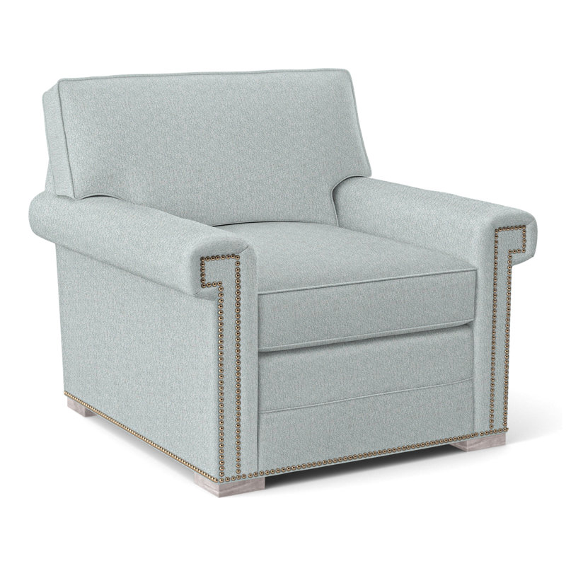 Fauteuil 36 po Davidson, Oui, Brume Ian, Gris tourterelle