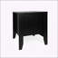 Table d'appoint élégante et moderne avec ports de chargement USB et rangement, parfaite pour les salons et les chambres à coucher.