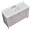 Meuble-lavabo 60 po avec plateau en pierre reconstituée-604989150