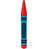 Rouge/turquoise est en rupture de stock