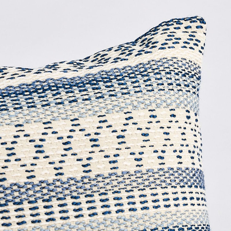 Fremont I/O Pillow, Blue, 14" x 20"