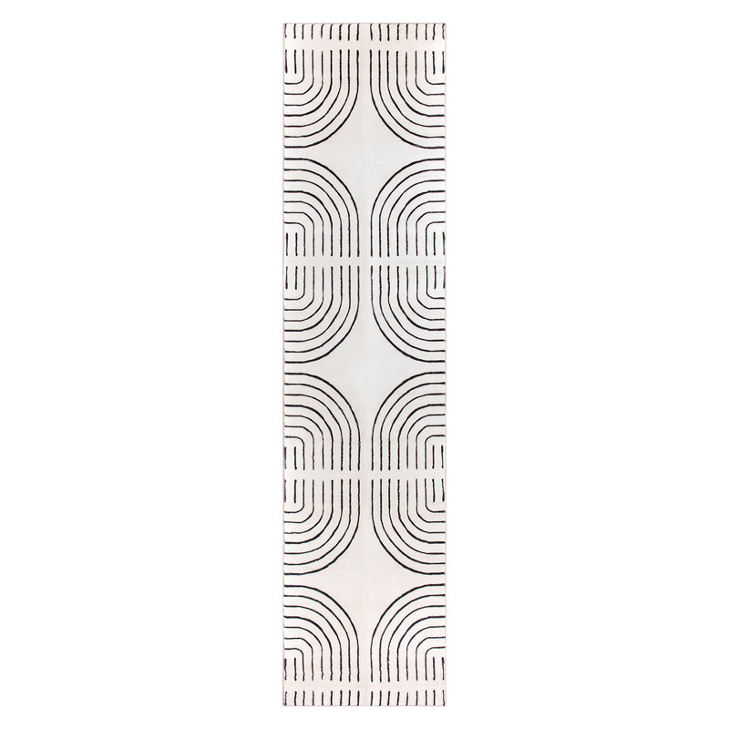 Tapis antidérapants Bohemian Lines, Tapis de couloir 2 pi x 10 pi