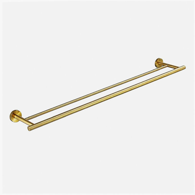 23.6'' Towel Bar Wall Mounted, Brushed Gold