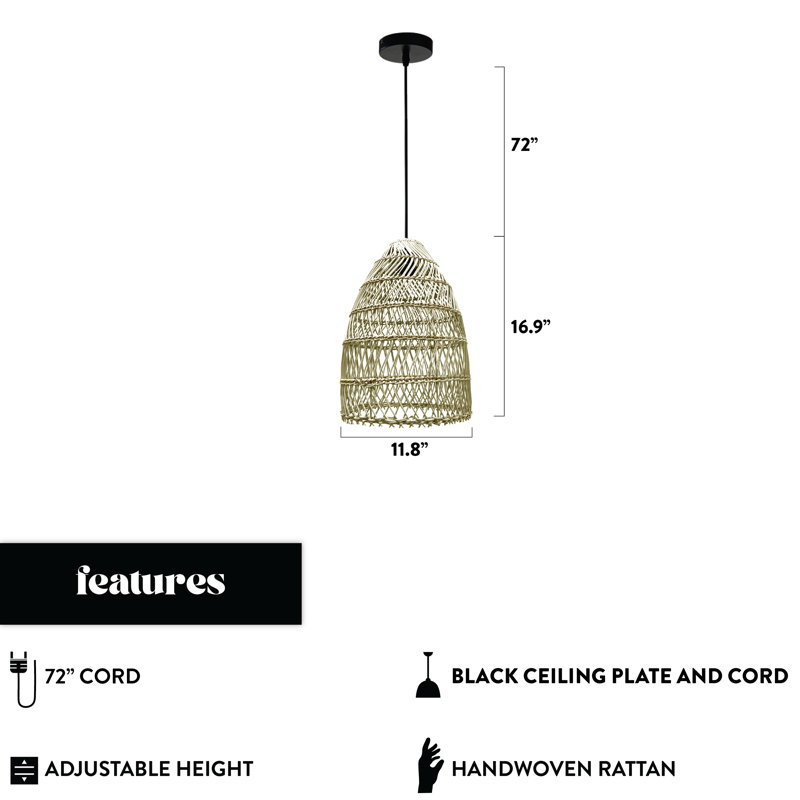 Musselman 1 - Light Single Pendant, Beige