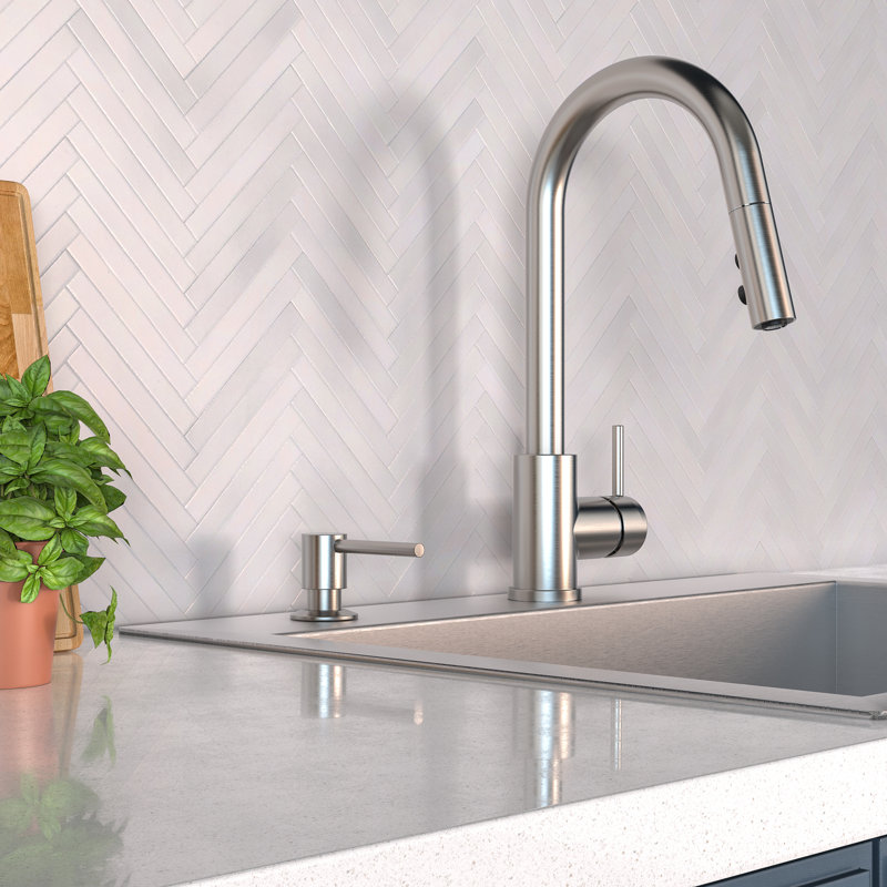 Soap Dispenser, Brushed Nickel