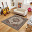 Tapis de salon rétro Vintage - Grand tapis de maison de campagne antique oriental lavable à la main doux - Tapis de décoration de sol intérieur - Beige-228351066