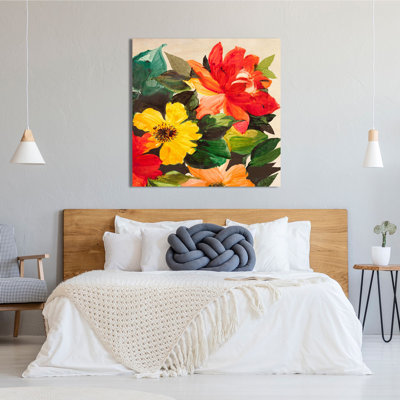 Summer In The Garden II - Wrapped Canvas Print