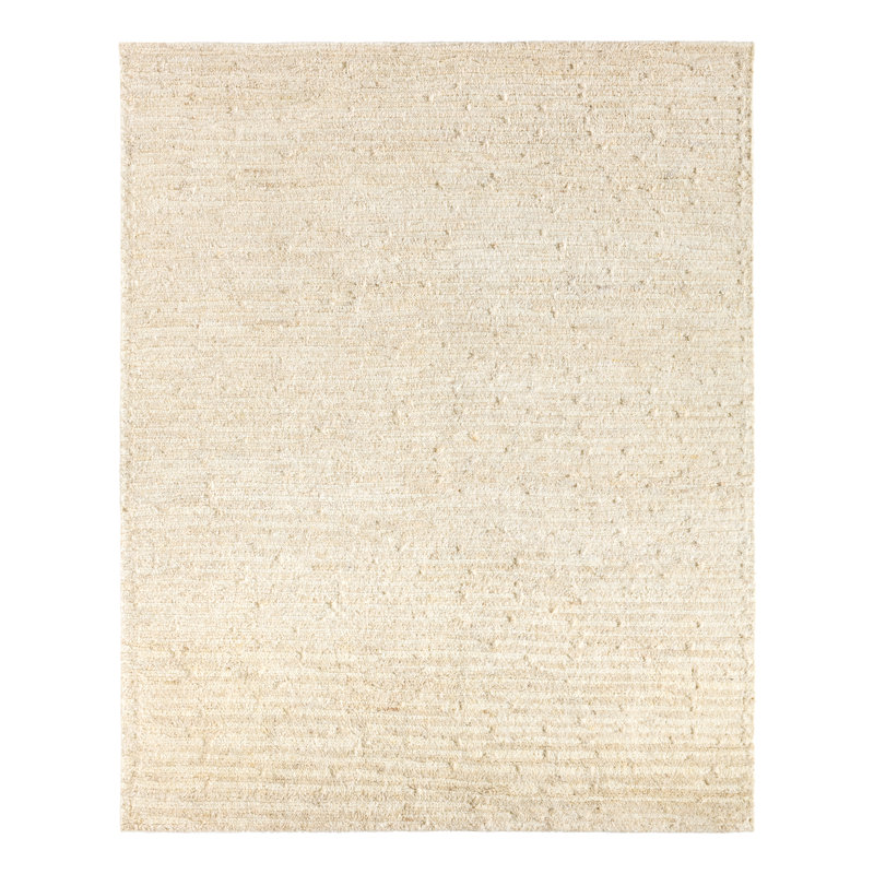 Handmade Wool Striped Area Rug, Rectangle 10' x 14'