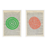 Circle Set Of 2 Print by Michela Sorrentino