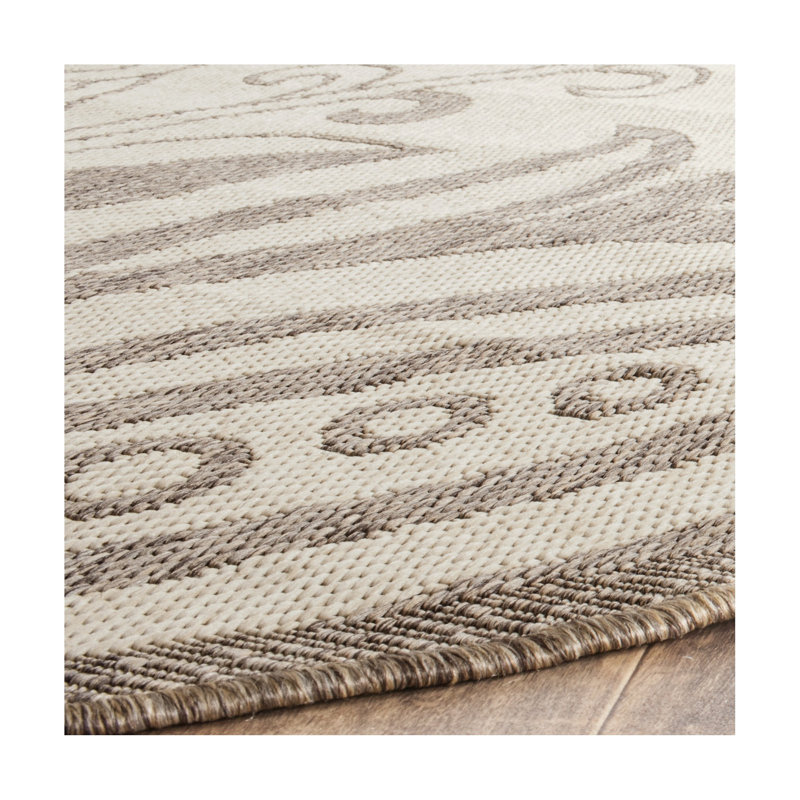 Herefordshire Performance Floral Indoor/Outdoor Area Rug, Rectangle 4' x 5'7"