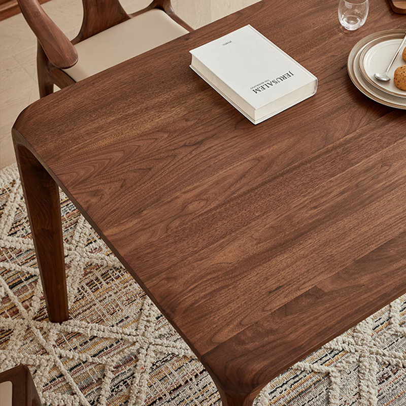 Table de salle à manger rectangulaire légère de luxe, H 29,53 po x L 70,87 po x l 31,5 po