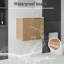 Meuble-lavabo suspendu de 56 cm avec lavabo intégré, porte à fermeture amortie, lavabo en céramique intégré, armoire de salle de bain murale en contreplaqué, chêne-4006654