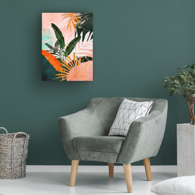Art sur toile "Randoild Into The Jungle No 8", H 47 po x l 35 po