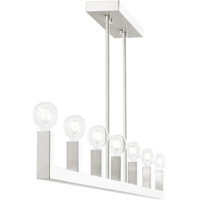 Eveland 7 - Light Kitchen Island Square / Rectangle Chandelier