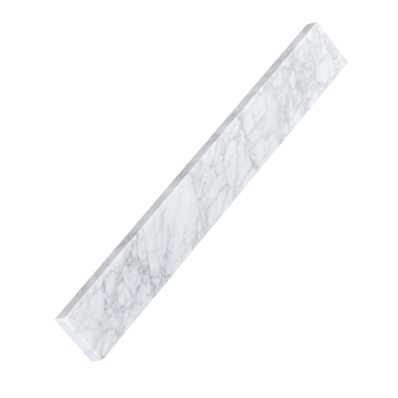 Dosseret de meuble-lavabo en marbre naturel de 30 pouces Carrara