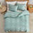 3-Piece  100% Cotton Wildflower Pattern Duvet Cover Set-109710268-109710269