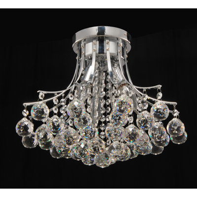 Saldana 3 - Light Crystal Chandelier