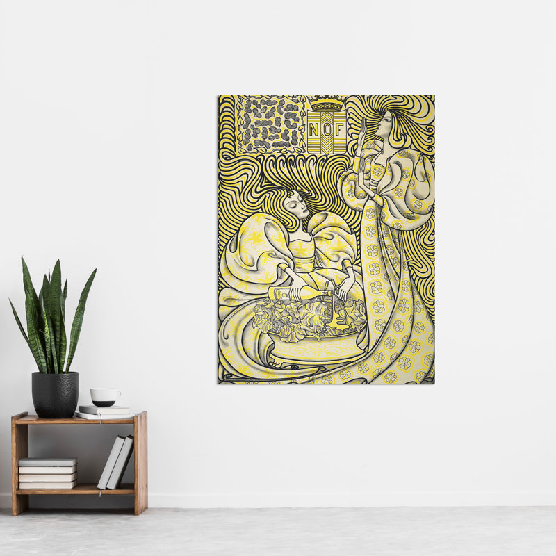 Toorop Delft Salad Oil Nouveau Advert - No Frame Art Prints