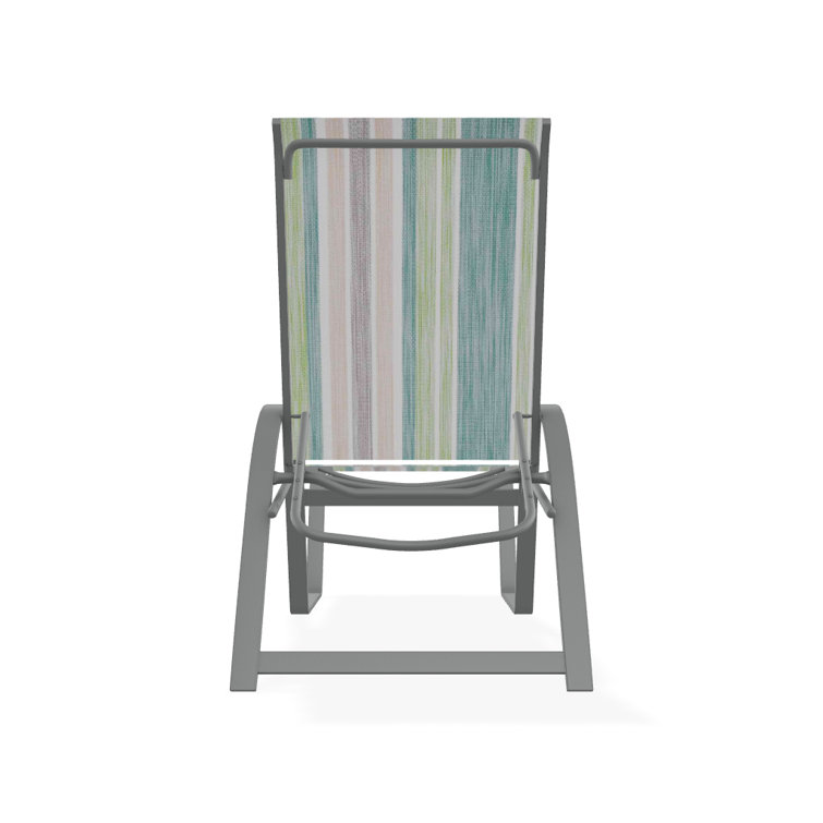Holna Outdoor Rust-Resistant Metal Chaise Lounge
