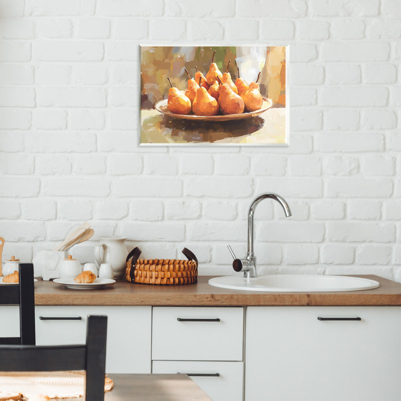 Plaque de table poire Arrangement, par Creative Studio, H 10 po x l 15 po